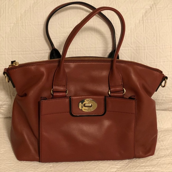 kate spade Handbags - Kate Spade Brown Leather Satchel